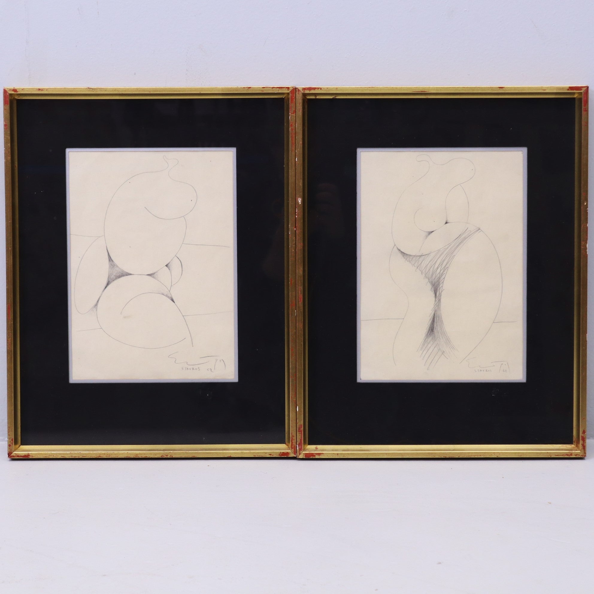 Stavros Papasavvas - Surrealistic drawings (Set of 2)