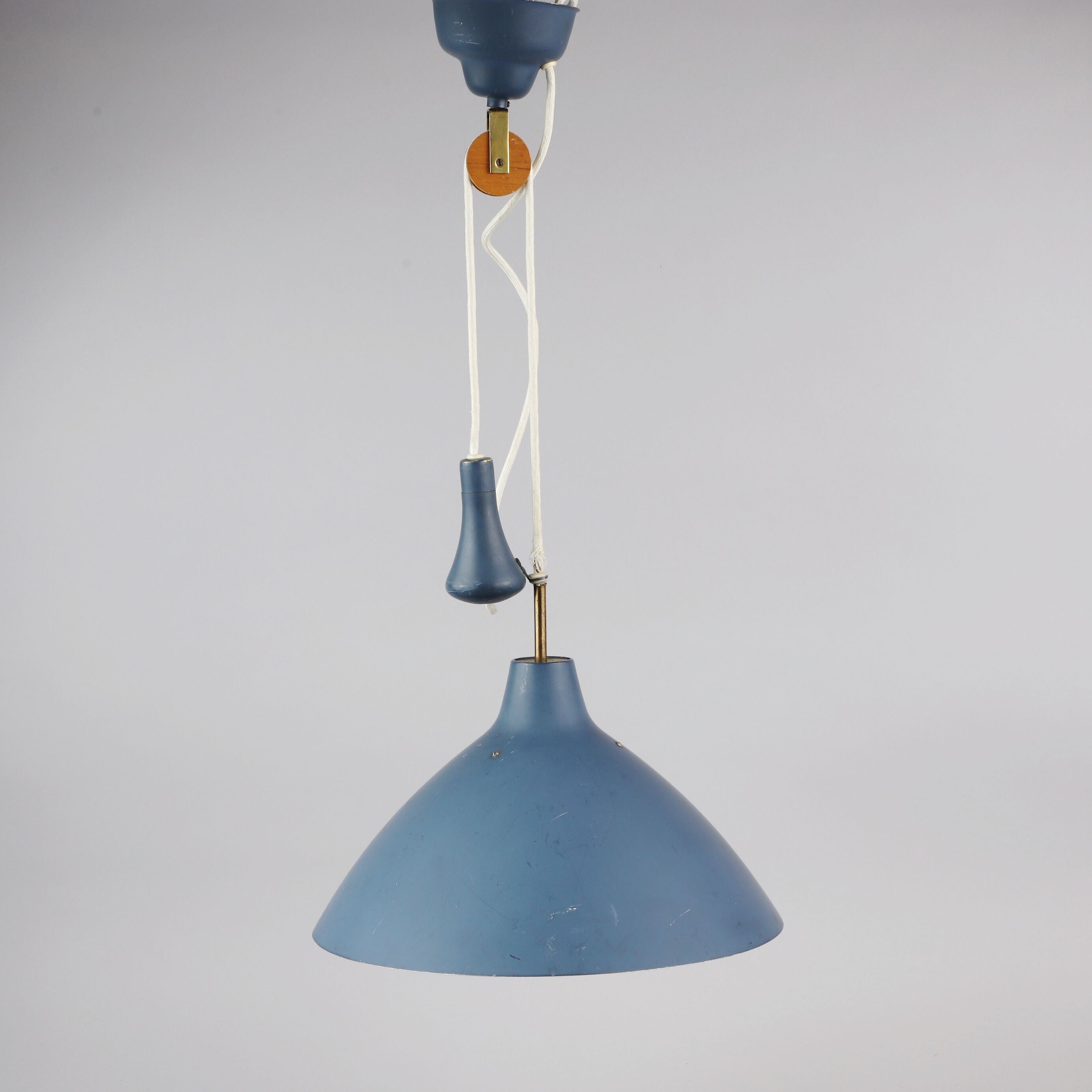 Swedish rise and fall pendant lamp (1940-50's)