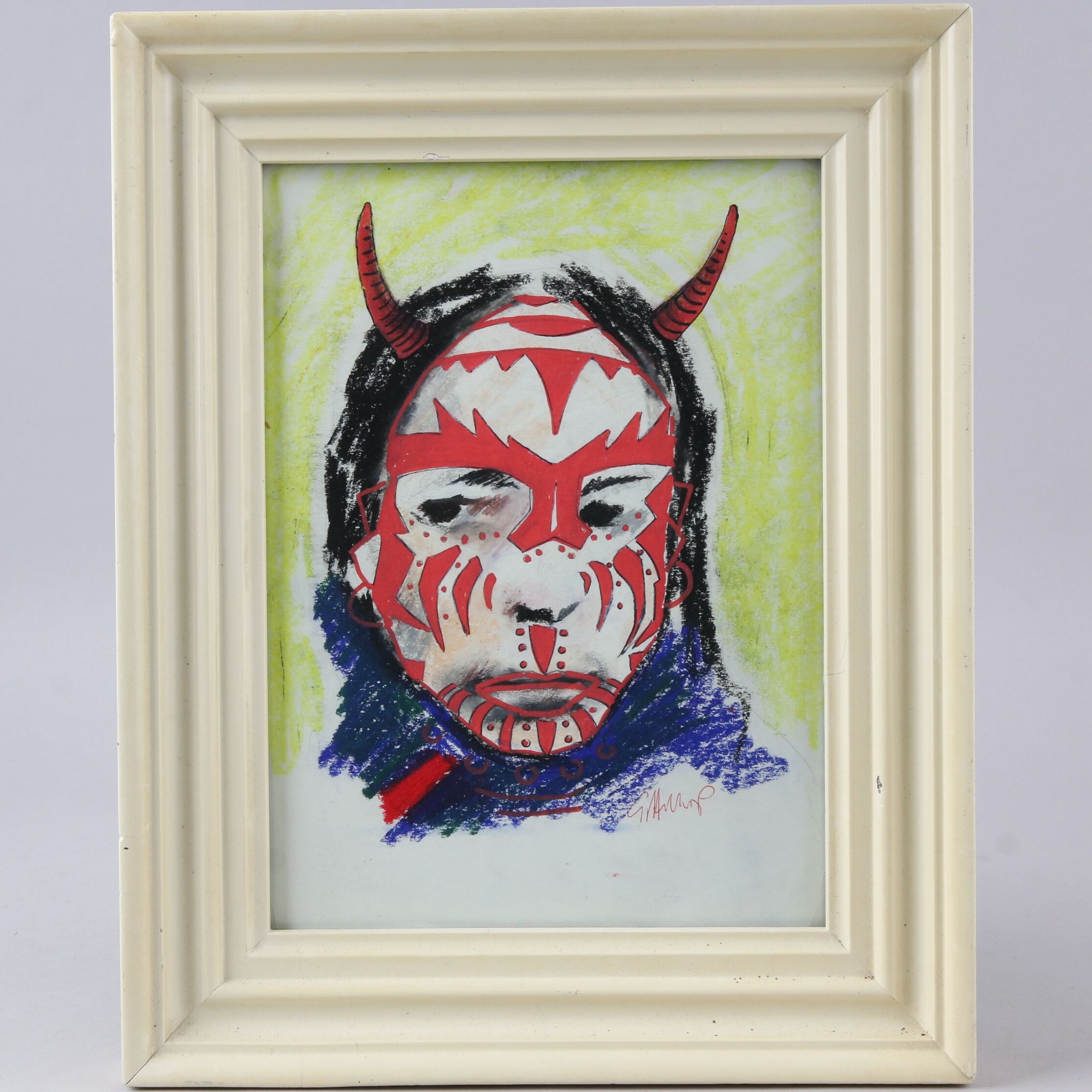 Göran Hausenkamp 'ICP Clown' Mixed Technique Painting