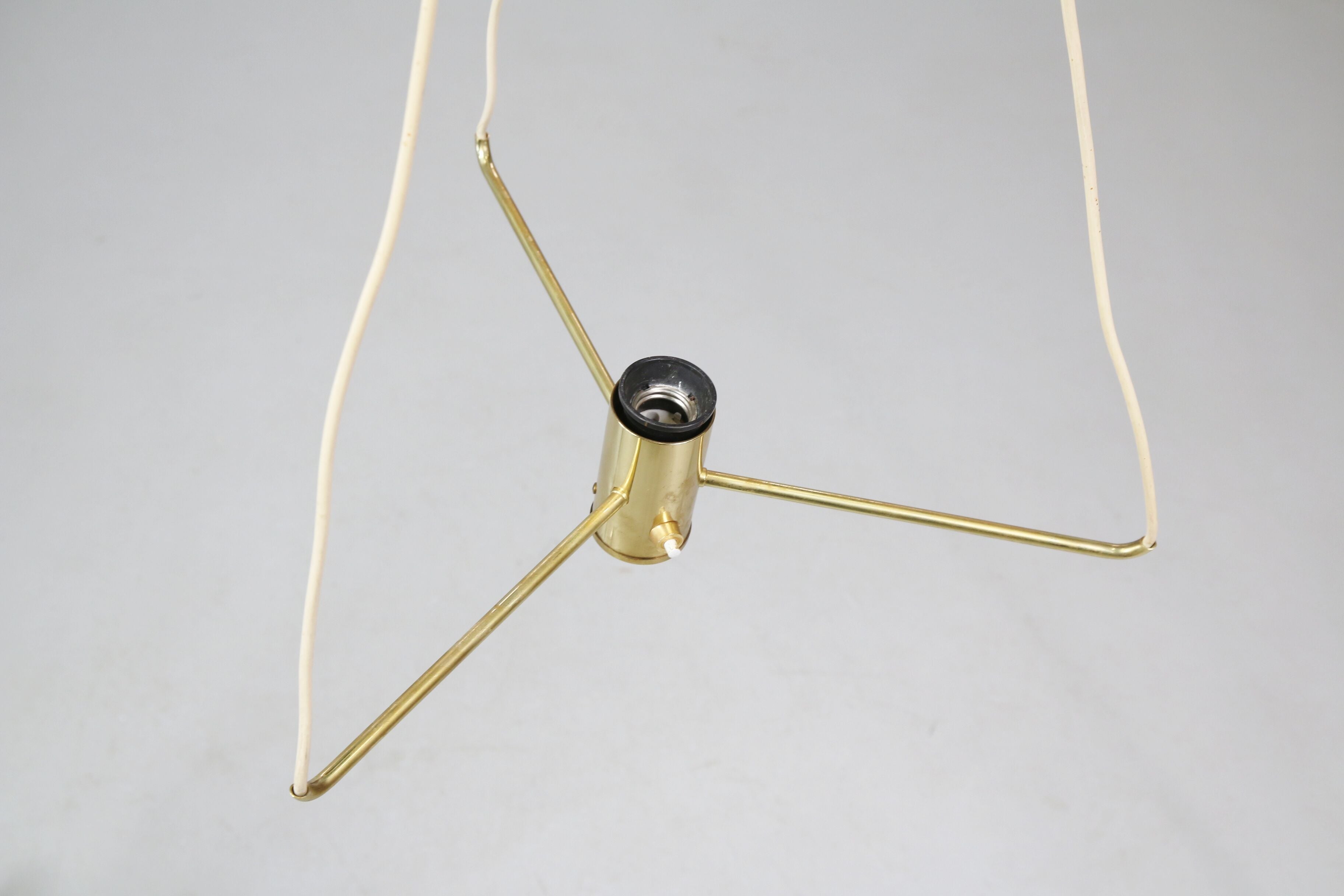 'Philips 288' Brass Ceiling Lamp by Hans Bergström.