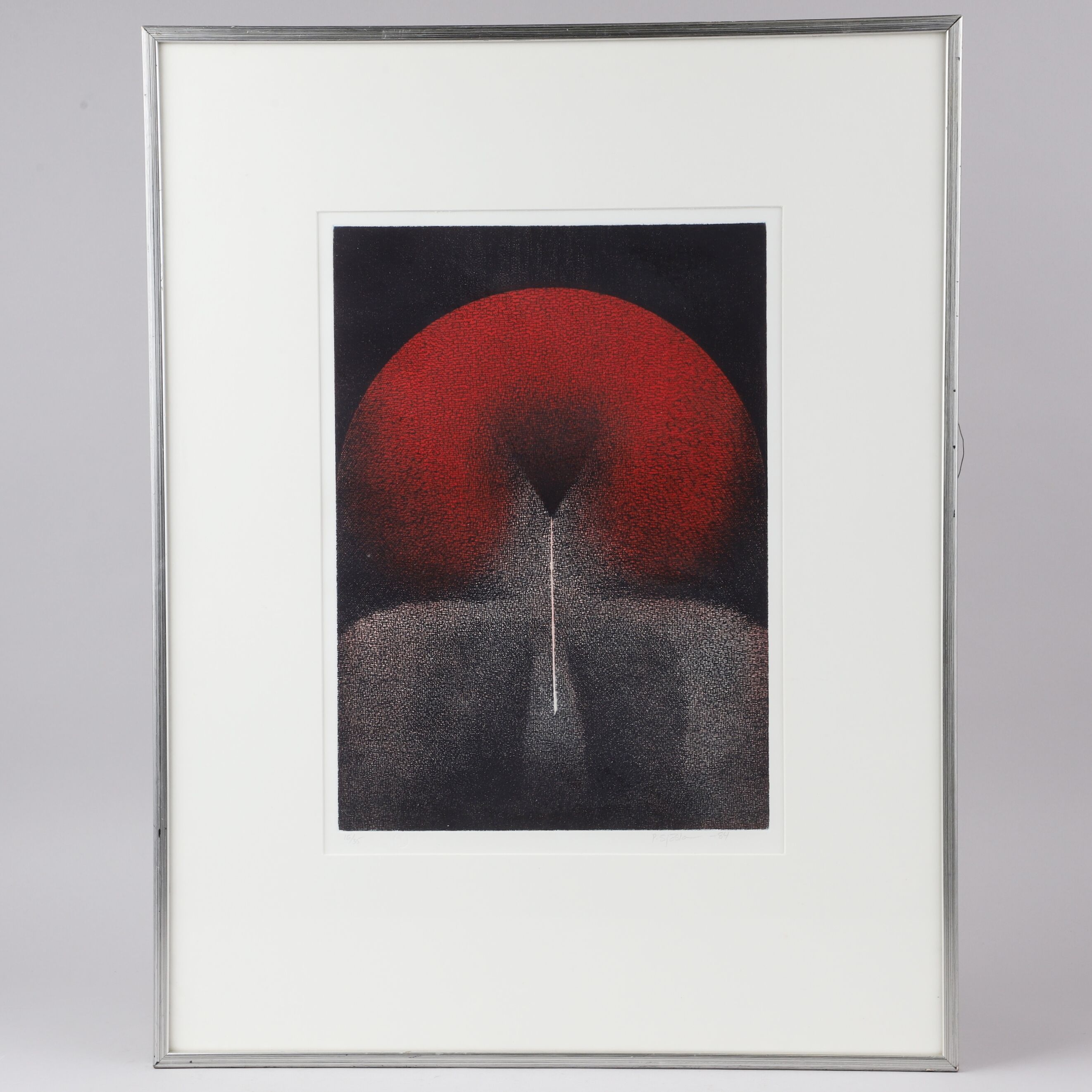 Peter Sjöholm 'Composition' - Colour Litography