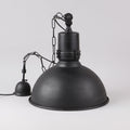 Industrial-style Black Metal Ceiling Pendant Lamp