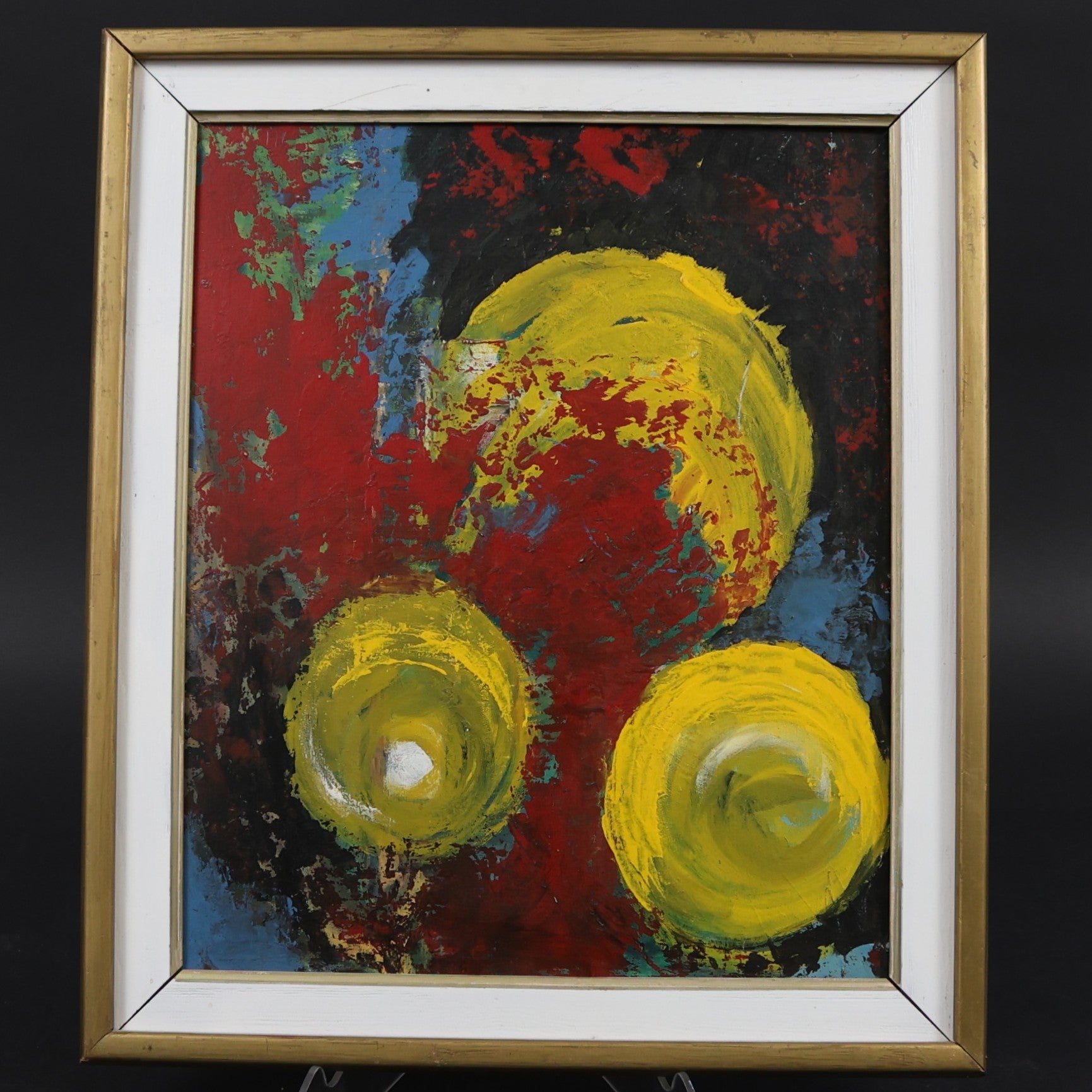 Astrid Hoflund - Abstract Oil On Panel Painting