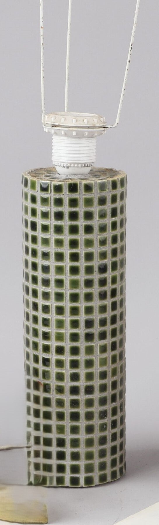 Green Tiled Ceramic Accent Lamp