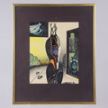 Lars Grönfelt - Surrealist Mixed Media Collage #1 (1972)