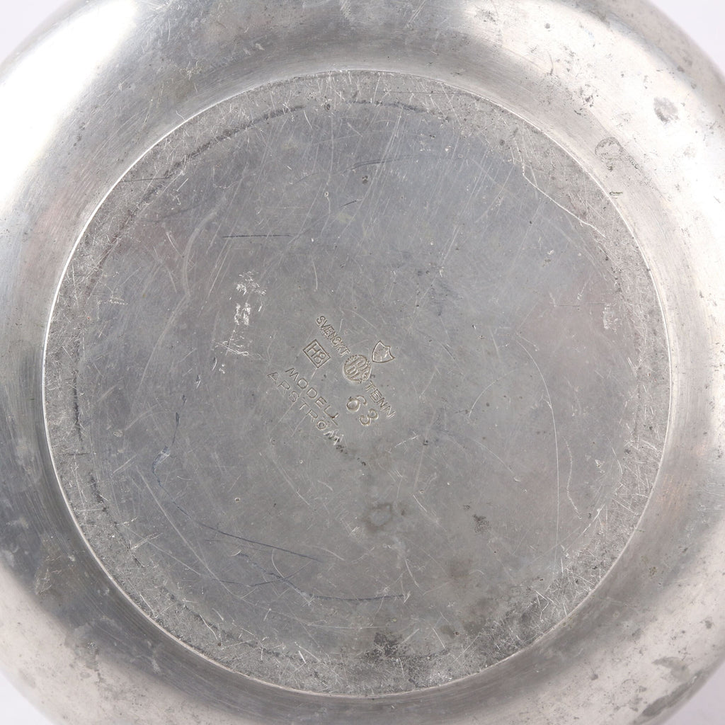 Art Deco Pewter Vase by Folke Arström for GAB, 1934