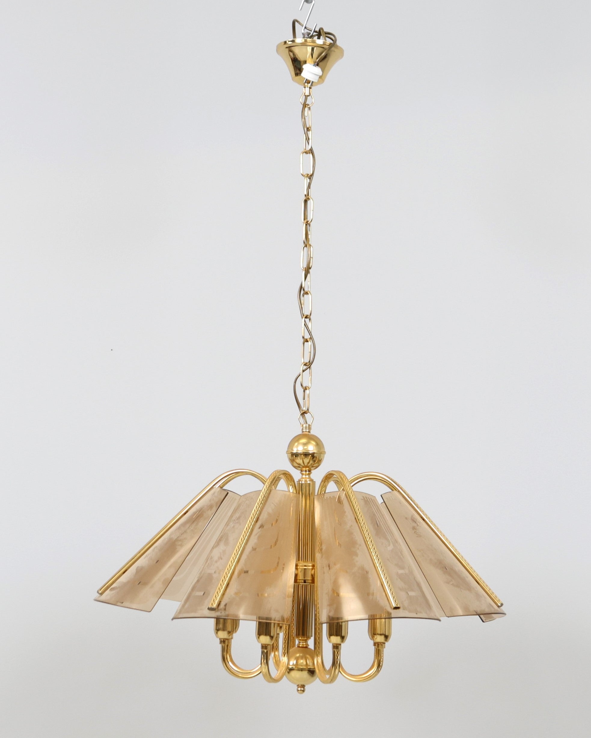 Vintage Hollywood Regency Style Ceiling Lamp