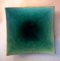 Glazed Square Stoneware Bowl