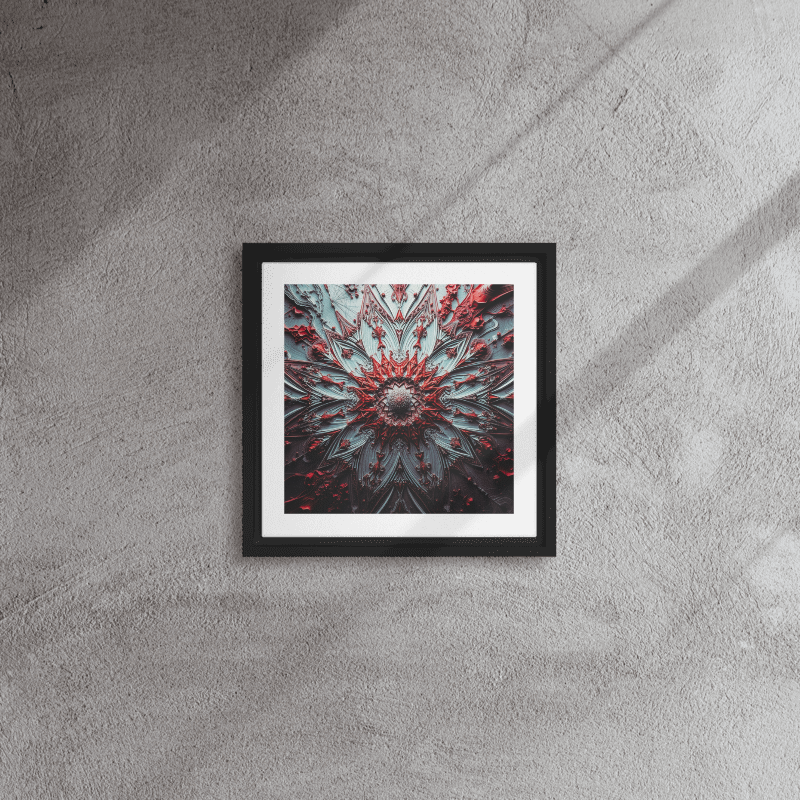 ''Quorum Sensing'' Digital art - framed canvas print by Dan Stielow Mortazavi