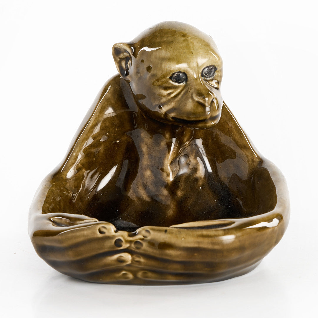 Art Nouveau Majolica Dish by Rörstrand