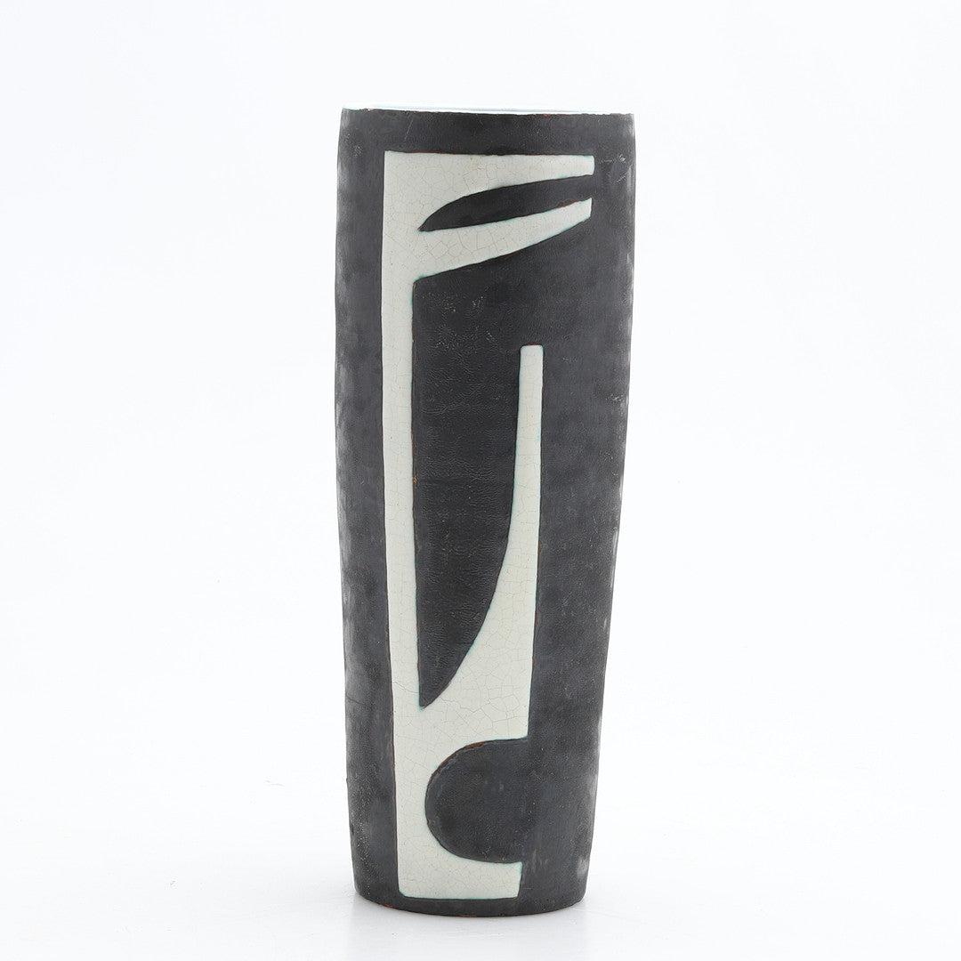 Vintage Ceramic Vase by Jan Schuurkes for Cor Unum.